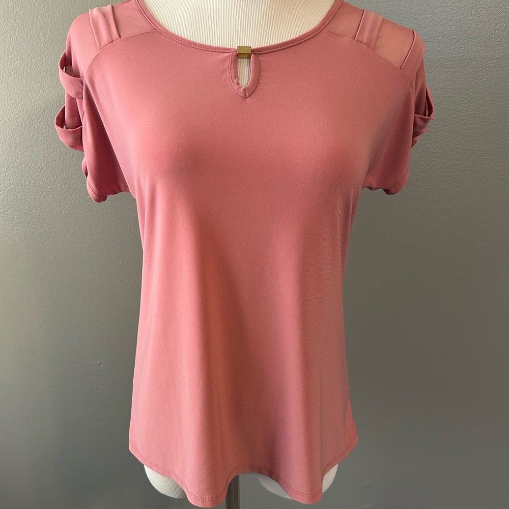 Adele & May women’s blouse rose pink size